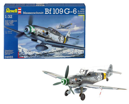 Messerschmitt Bf109 G-6 Late & Early version (1:32 Scale) Model Kit