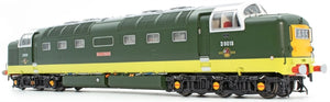 Class 55 Deltic 'Ballymoss' D9018 BR Green Diesel Locomotive (DCC Sound)