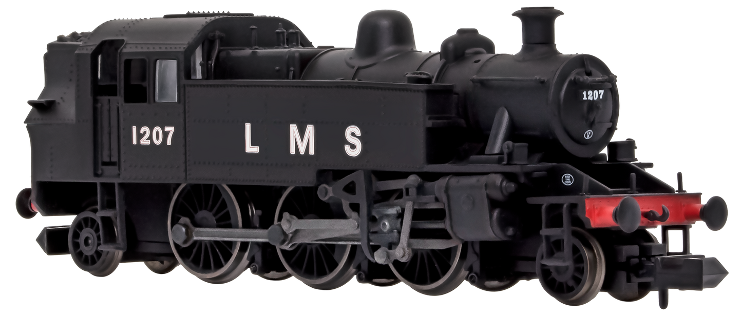 Ivatt 2-6-2T 1207 LMS Unlined Black