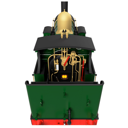 GWR 517 Class 0-4-2 1158 G.W. Green Steam Locomotive