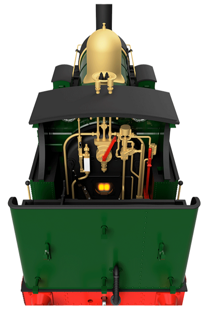 GWR 517 Class 0-4-2 1158 G.W. Green Steam Locomotive - DCC Fitted