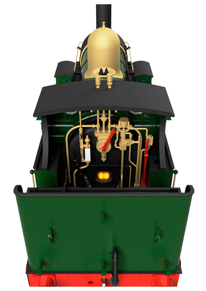 GWR 517 Class 0-4-2 539 Lined G.W. Green Black Frames Steam Locomotive