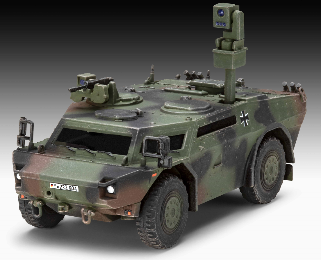 Spähwagen Fennek Model Kit