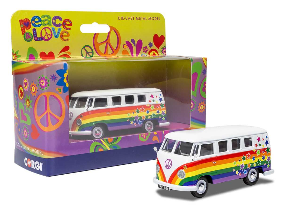 Volkswagen Campervan - Peace Love and Wishes