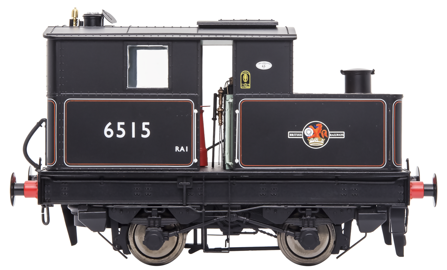 Sentinel Y1/Y3 BR Lined Late Crest 6515 Steam Locomotive - DCC Fitted