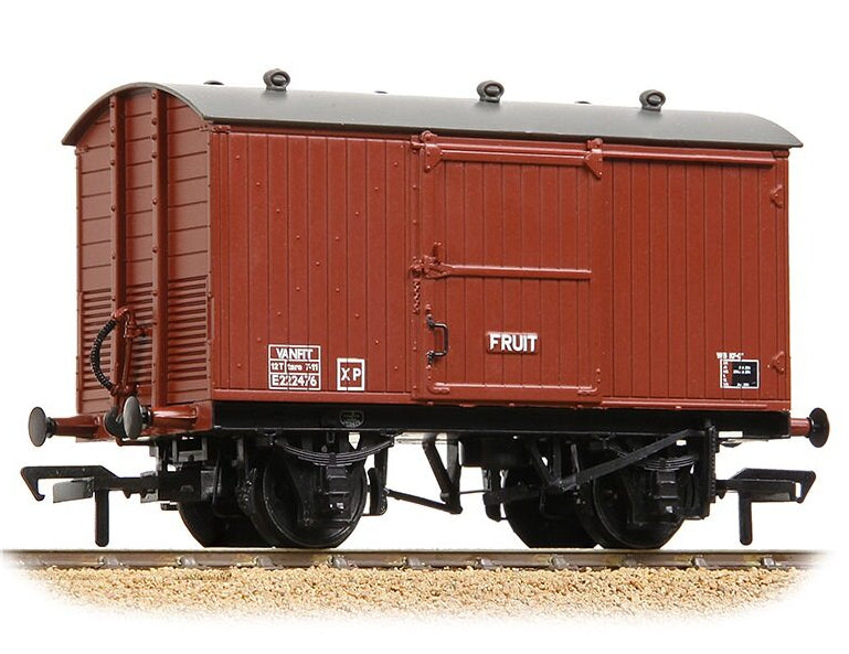 38-386A LNER 12T Ventilated Fruit Van BR Bauxite (Late) No.E222476