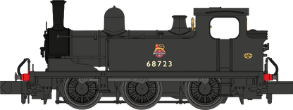 J72 0-6-0 68723 BR Black (Station Pilot) Early Crest Steam Tank Locomotive