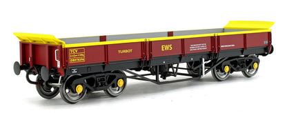 Pre-Owned 7F-043-002 Turbot Bogie Ballast Wagon EWS Maroon DB978396