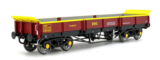Pre-Owned 7F-043-003 Turbot Bogie Ballast Wagon EWS Maroon DB978309