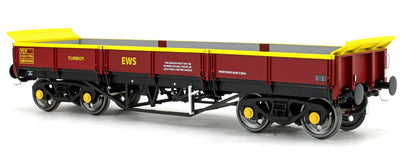 Pre-Owned 7F-043-003 Turbot Bogie Ballast Wagon EWS Maroon DB978309