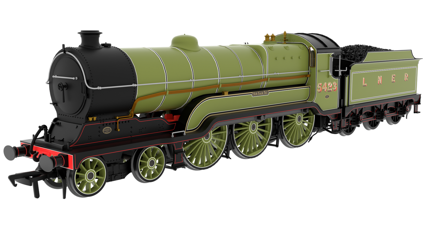812506 LNER B2 Class 4-6-0 No.5423 'Sir Sam Fay' - LNER Lined Green Steam Locomotive - DCC Sound
