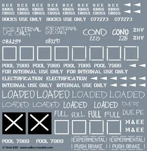 RT-7-6121 RAILTEC 7-6121 16t mineral additional markings