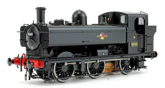 Class 57xx Pannier 9669 BR Black Late Crest