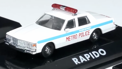 HO Chevrolet Impala Sedan: Metro Police (White)