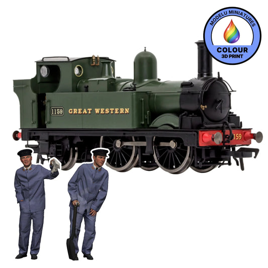 80102-076C 1:76 Scale GWR 517 Class Grouping Crew