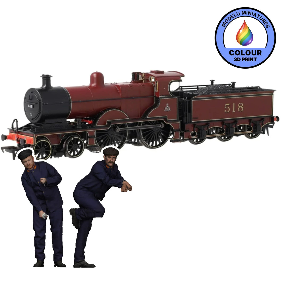 80104-076C 1:76 Scale MR 483 Class Crew