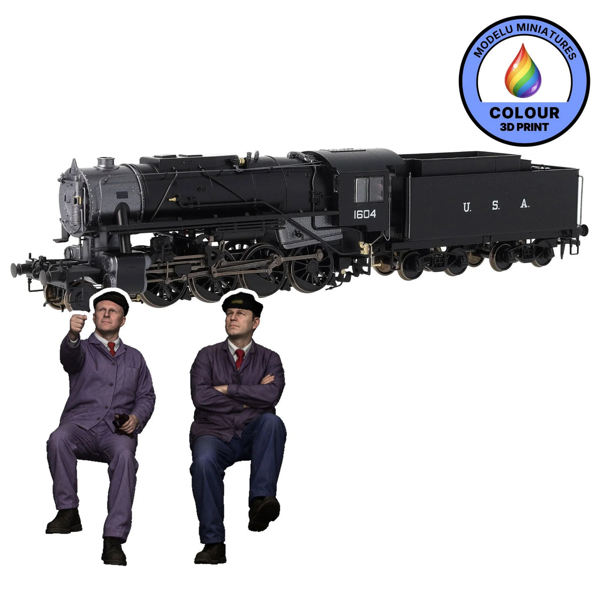 80311-076C 1:76 Scale S160 GWR/LMS/LNER/SR Crew