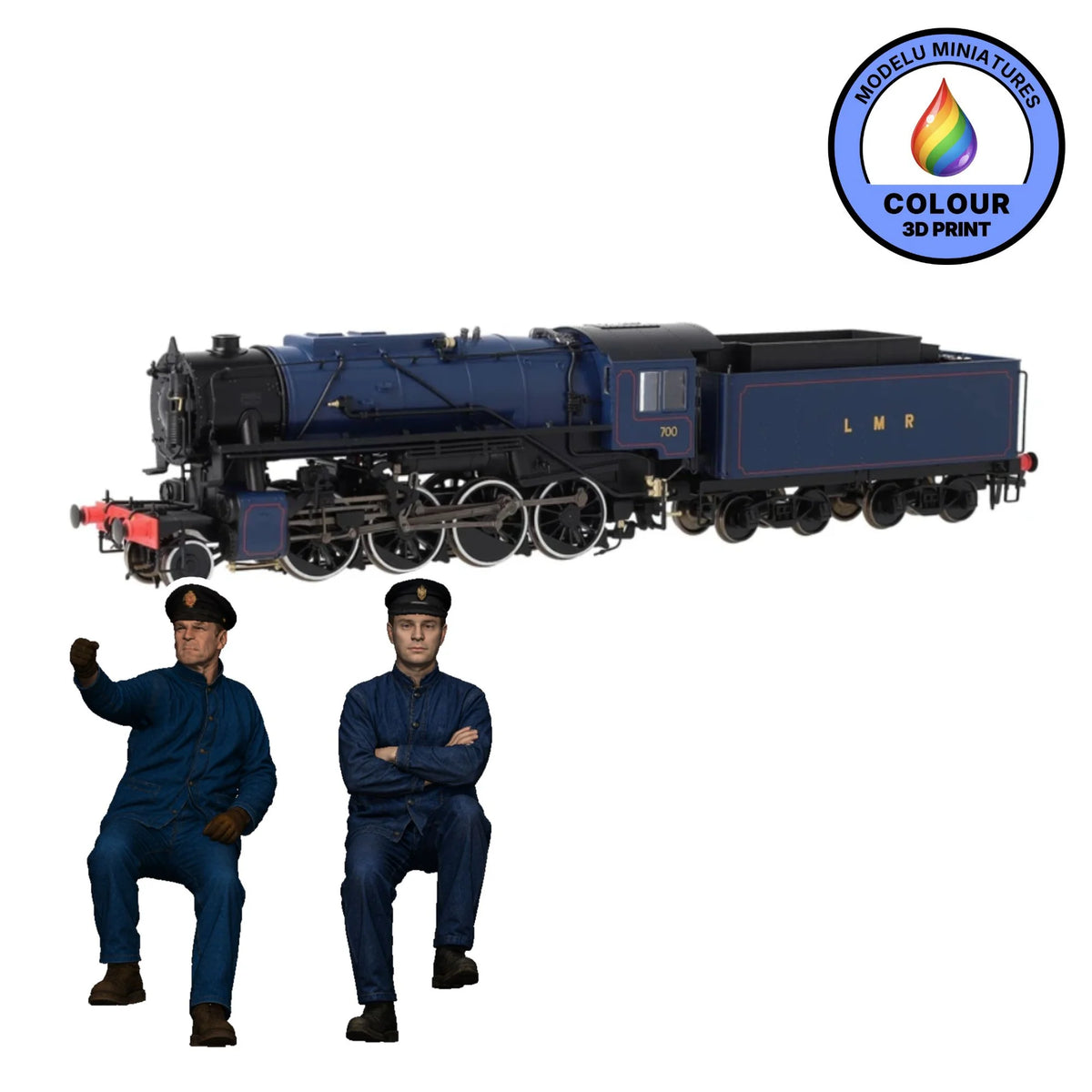 80310-076C 1:76 Scale S160 LMR Crew