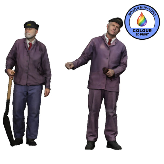 80700-076C OO Gauge BR Loco Crew LHD Pack 1