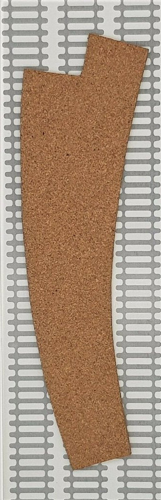 Cork track Underlay - R/H Curve Point - Pack of 4