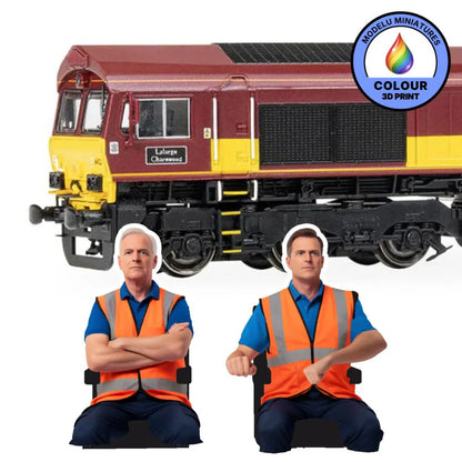 TT:120 Gauge Loco Specific Modern Crew - Class 66