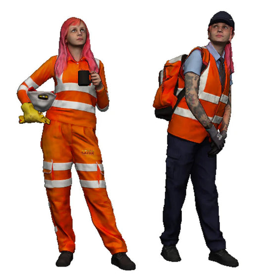 80998-076C OO Gauge - Women in Railways - Bessie at Depot