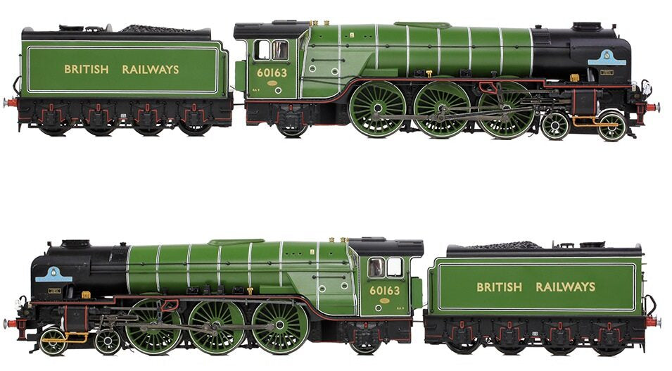 32-550E LNER Peppercorn A1 60163 'Tornado' BR Lined Apple Green (British Railways) Steam Locomotive