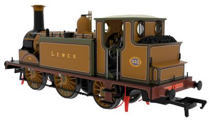 810002 LBSC Class D1 0-6-0T 232 'Lewes' - LBSCR Improved Engine Green Steam Locomotive
