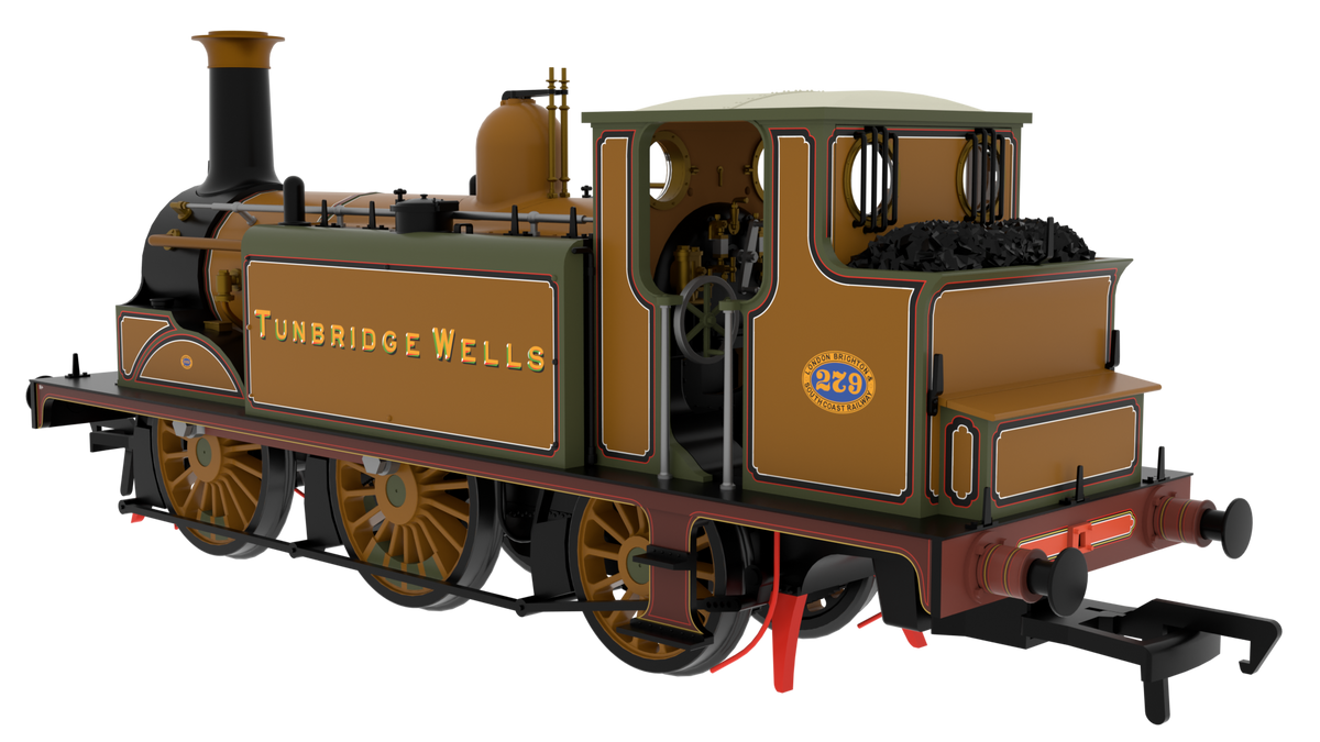 810003 LBSC Class D1 0-6-0T 279 'Tunbridge Wells' - LBSCR Improved Engine Green Steam Locomotive