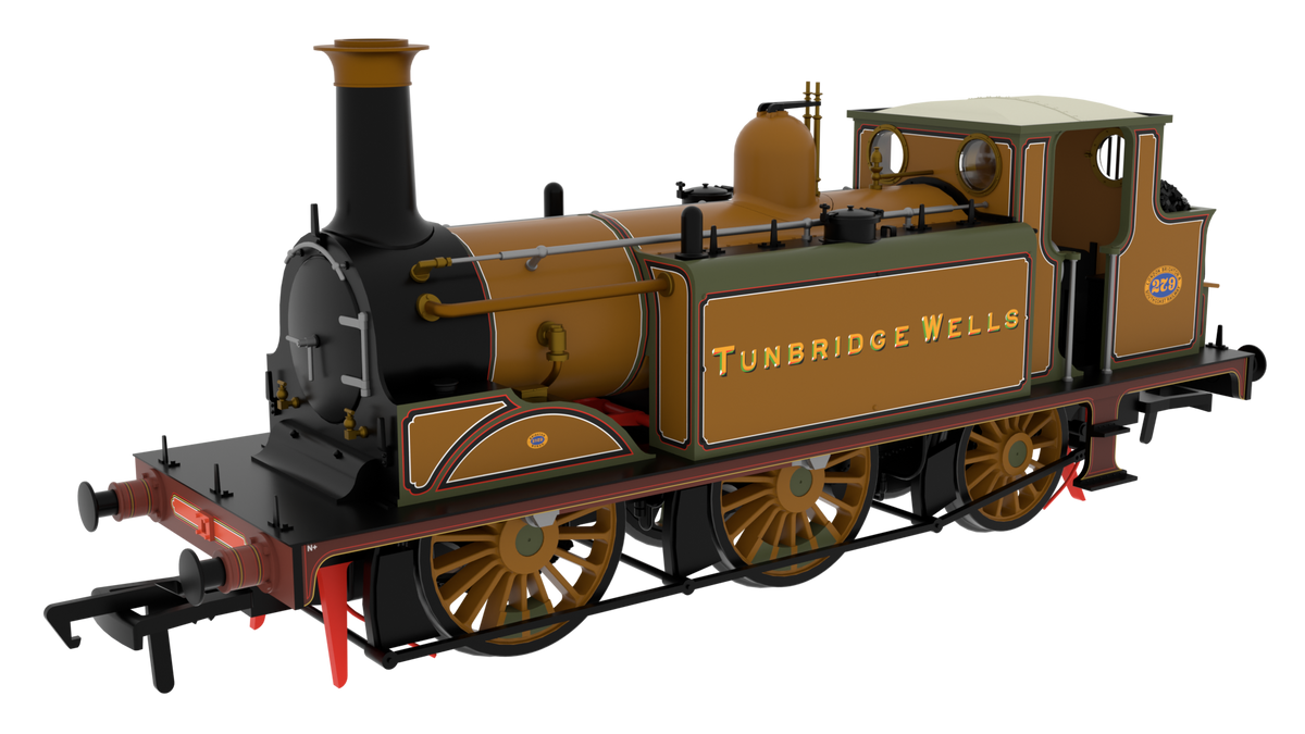 810003 LBSC Class D1 0-6-0T 279 'Tunbridge Wells' - LBSCR Improved Engine Green Steam Locomotive