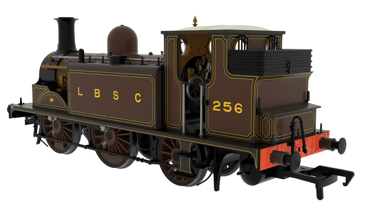 810006 LBSC Class D1 0-6-0T 256 LBSCR Marsh Umber Steam Locomotive