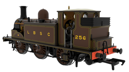 810006 LBSC Class D1 0-6-0T 256 LBSCR Marsh Umber Steam Locomotive