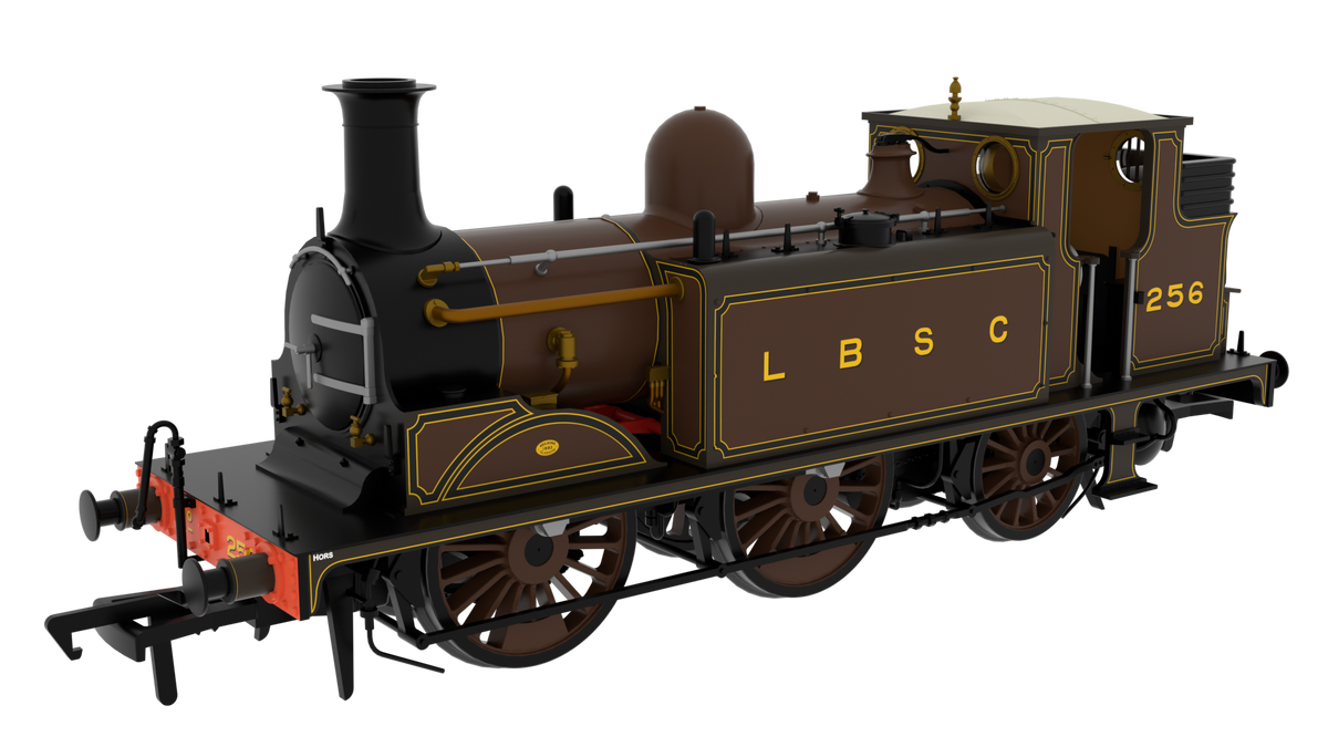 810006 LBSC Class D1 0-6-0T 256 LBSCR Marsh Umber Steam Locomotive