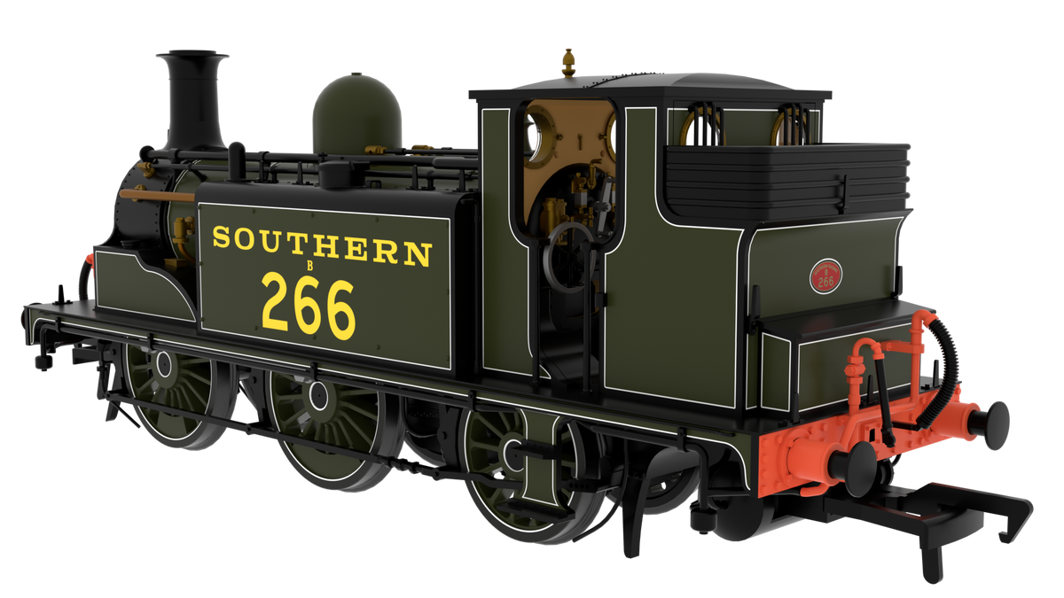 810007 LBSC Class D1 0-6-0T B266 SR Lined Green Steam Locomotive