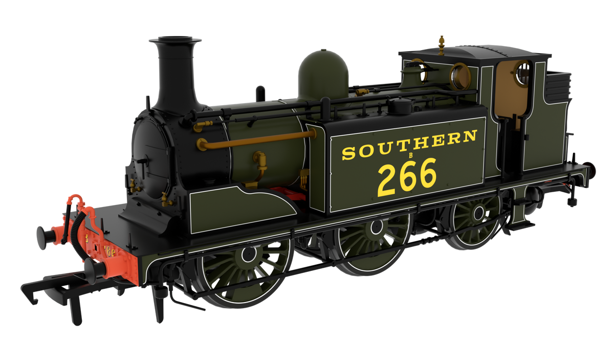810007 LBSC Class D1 0-6-0T B266 SR Lined Green Steam Locomotive