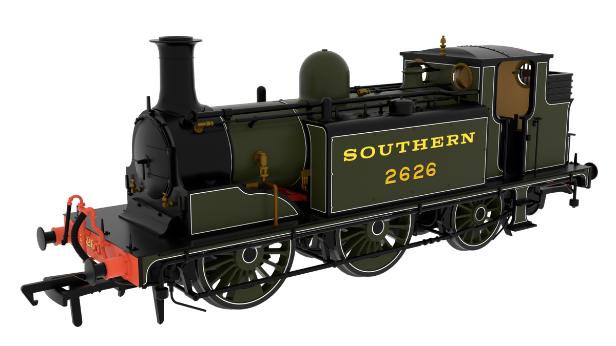 810009 LBSC Class D1 0-6-0T 2626 SR Lined Green Steam Locomotive