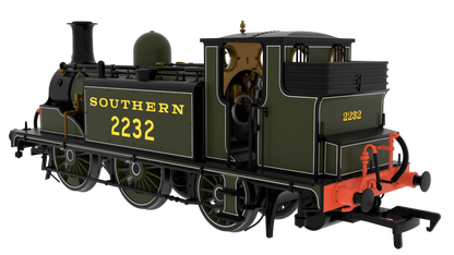 810010 LBSC Class D1 0-6-0T 2232 SR Lined Green Steam Locomotive
