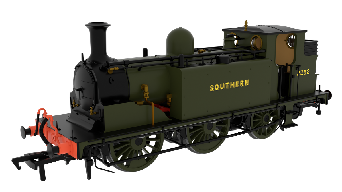 810011 LBSC Class D1 0-6-0T 2252 SR Unlined Green Steam Locomotive
