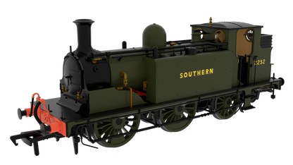 810011 LBSC Class D1 0-6-0T 2252 SR Unlined Green Steam Locomotive