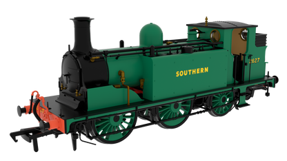 810012 LBSC Class D1 0-6-0T 2627 SR Unlined Malachite Steam Locomotive