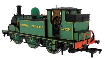 810014 LBSC Class D1 0-6-0T 32234 'What-If' BR Malachite Steam Locomotive
