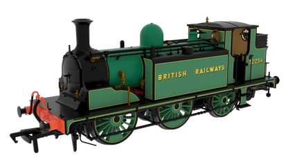 810014 LBSC Class D1 0-6-0T 32234 'What-If' BR Malachite Steam Locomotive