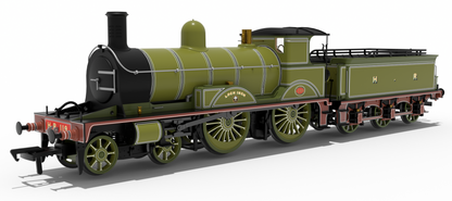 Highland Railway Loch Class 4-4-0 No.119 'Loch Insh' HR Drummond Lined Green Steam Locomotive - DCC Sound