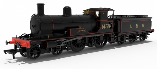 Highland Railway Loch Class 4-4-0 No.14384 'Loch Laggan' LMS Lined Black Steam Locomotive - DCC Sound