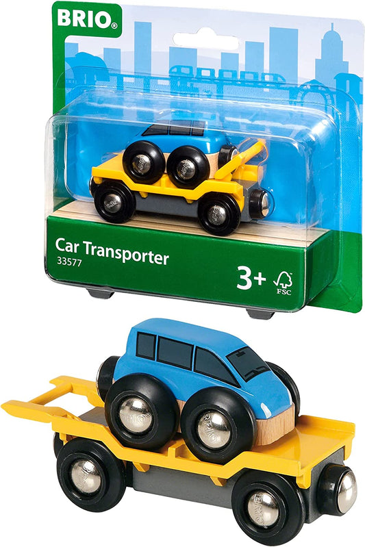 BRIO WORLD - Car Transporter for Railway