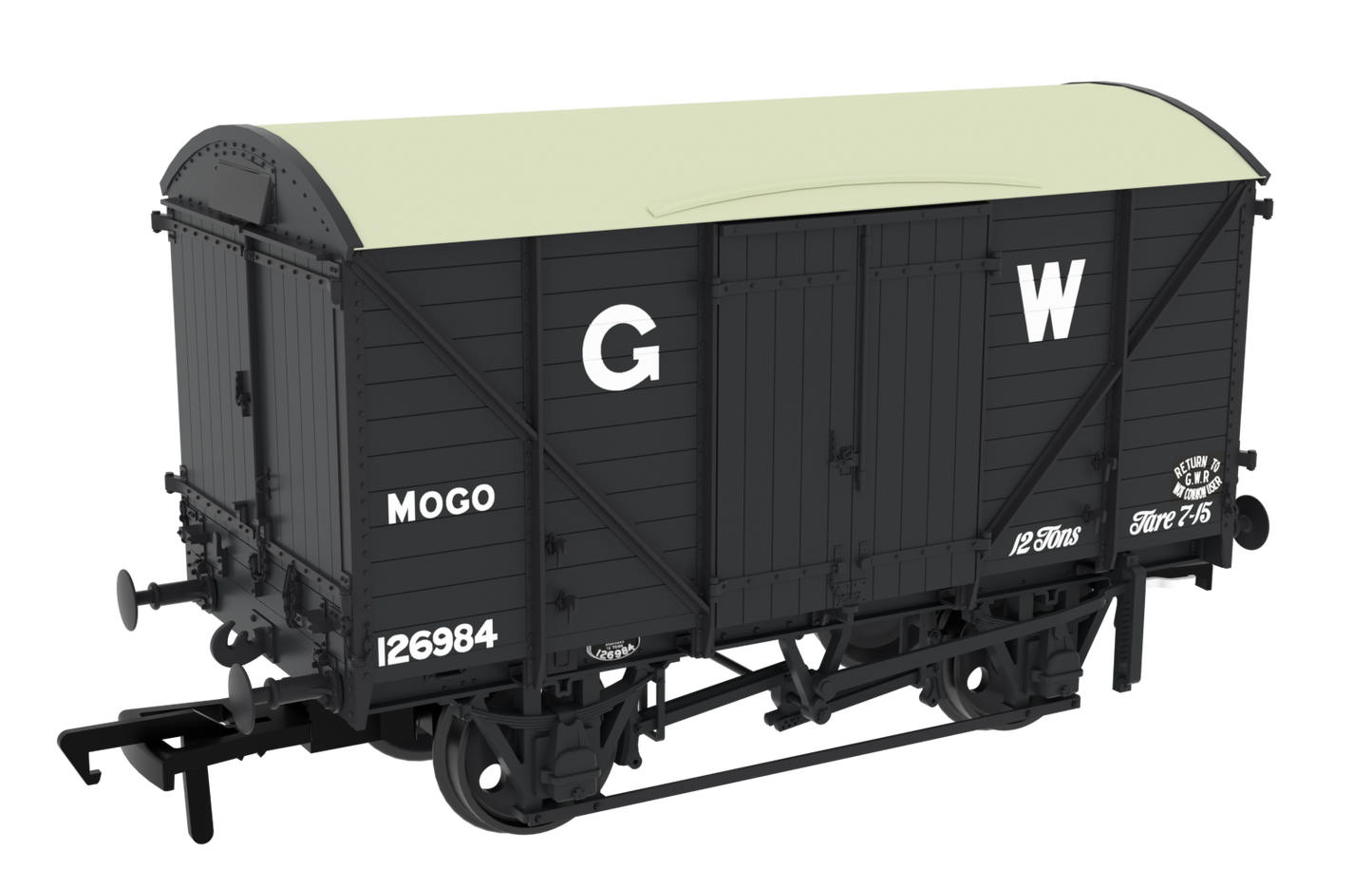 813301 Diagram G31 MOGO Van - No.126984 GWR Grey 16"