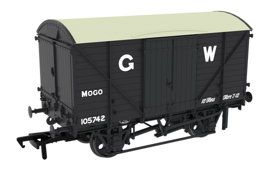 813302 Diagram G31 MOGO Van - No.105742 GWR Grey 16"