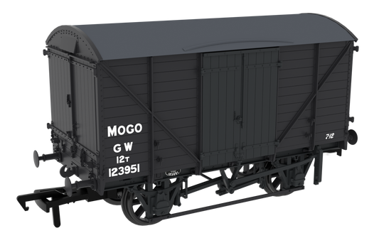 813304 Diagram G31 MOGO Van - No.123951 GWR Post-36 Grey