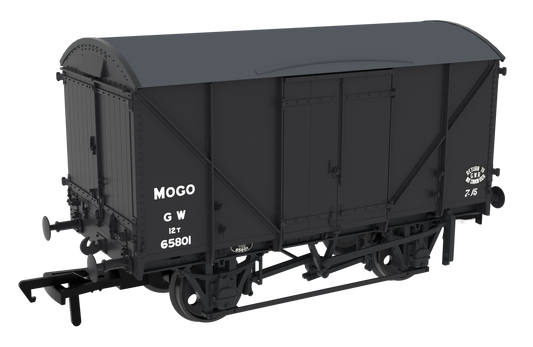 813307 Diagram G43 MOGO Van - No.65801 GWR Post-42 Grey