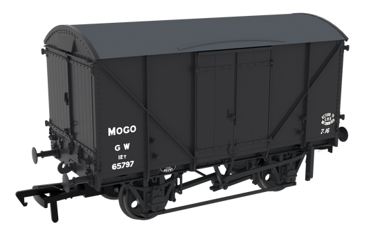 813308 Diagram G43 MOGO Van - No.65797 GWR Post-42 Grey